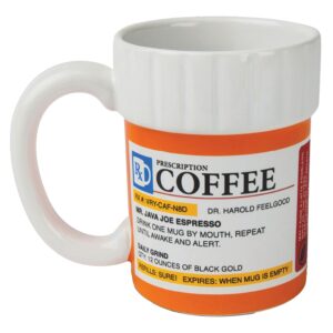 Prescription Coffee Mug for Daily Laughter