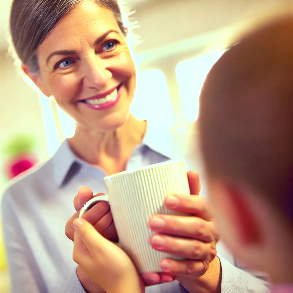 Teacher Delighted by a Thoughtful Coffee Mug Gift - 04